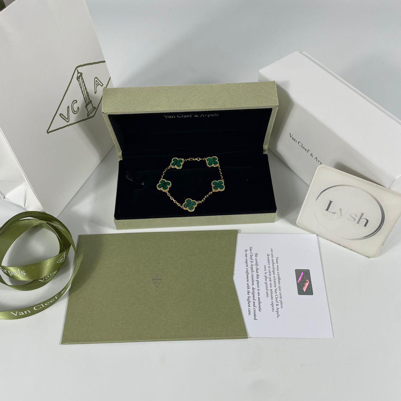 Van Cleef & Arpels Bracelet Gold/Green