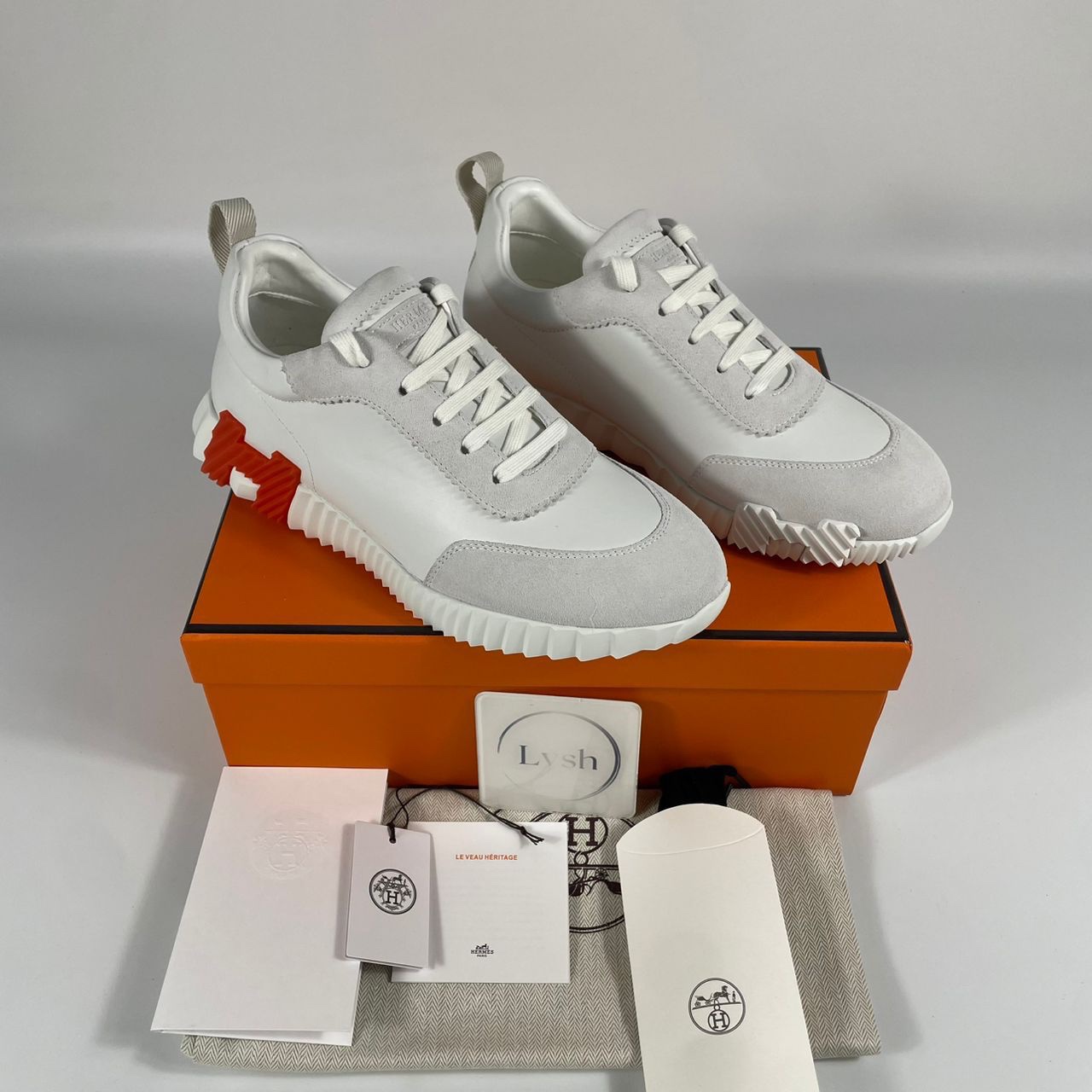 Hèrmes Bouncing Sneaker White