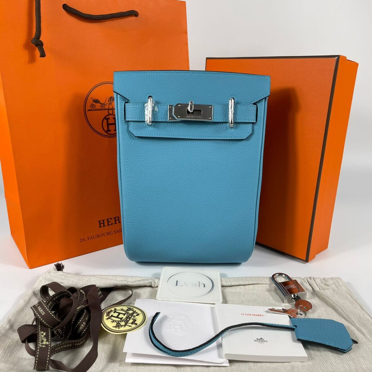 Hèrmes Hac a Dos Lightblue